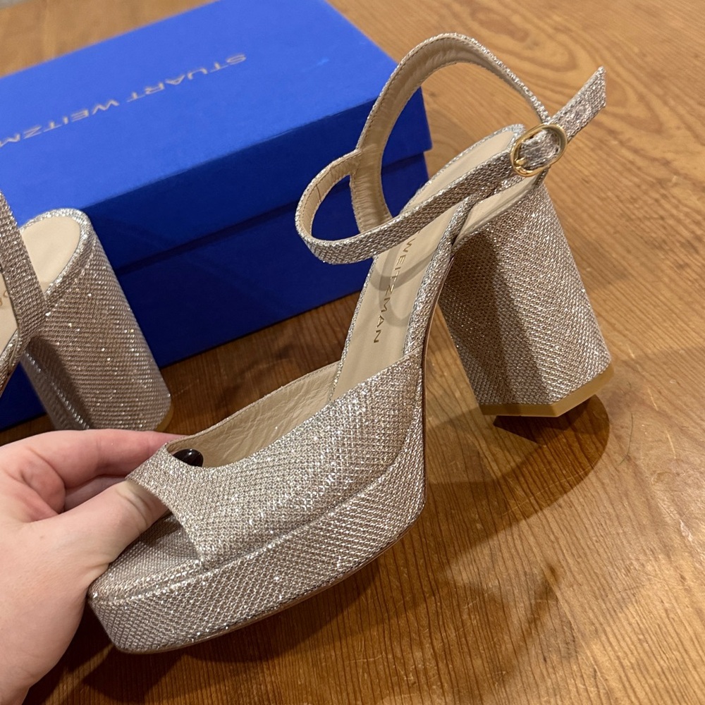 Stuart Weitzman Platform Sandals - Picture 6 of 10